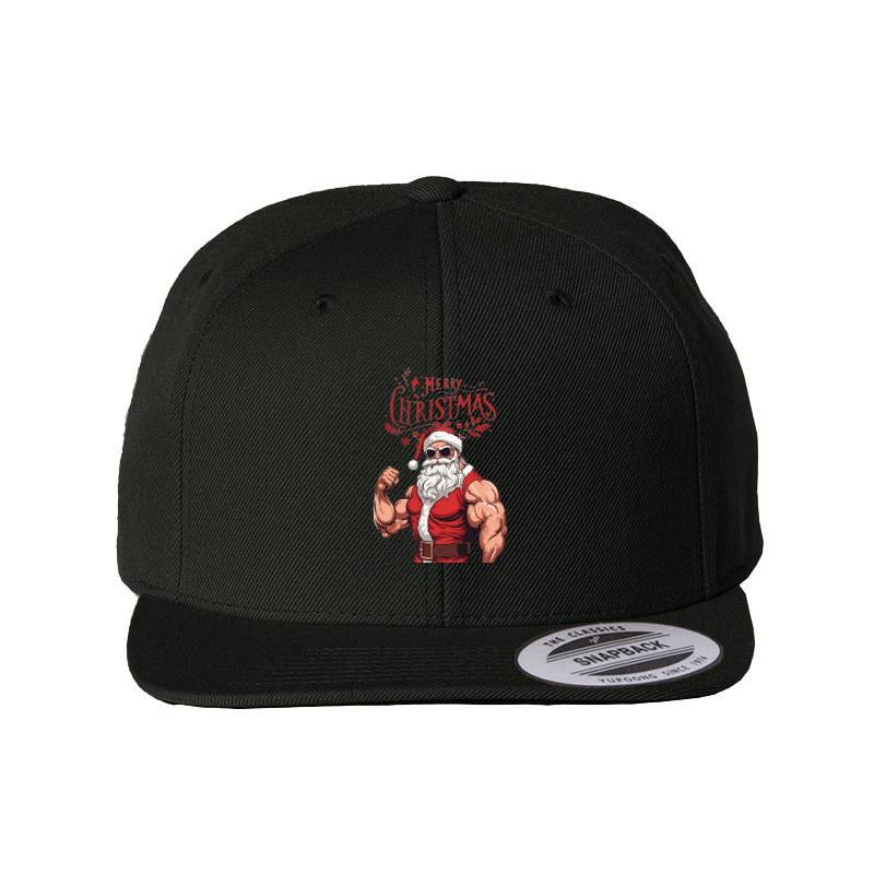 Merry Christmas Snapback Cap