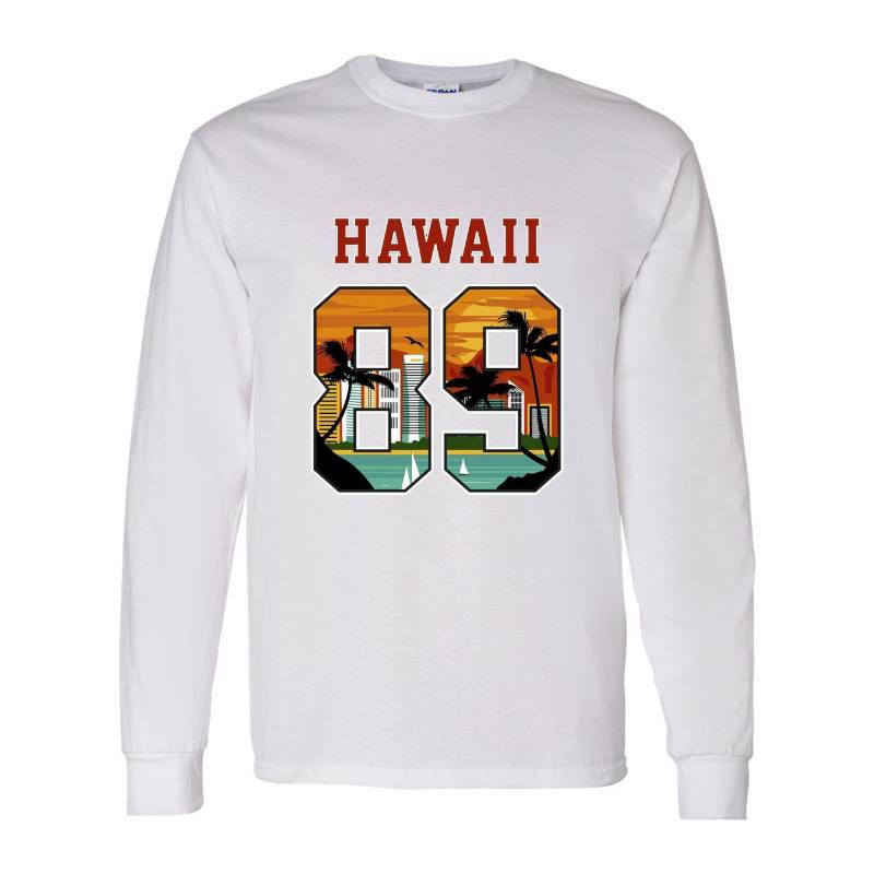 Hawaii 89 Long Sleeve Shirt