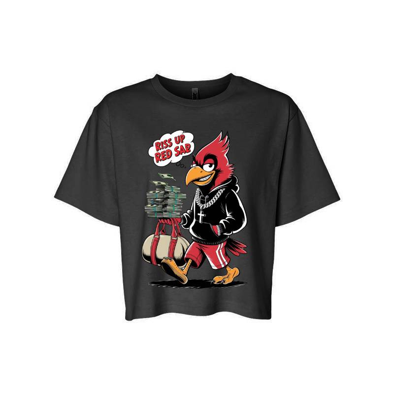 Riss Up Red Sar T-Shirt