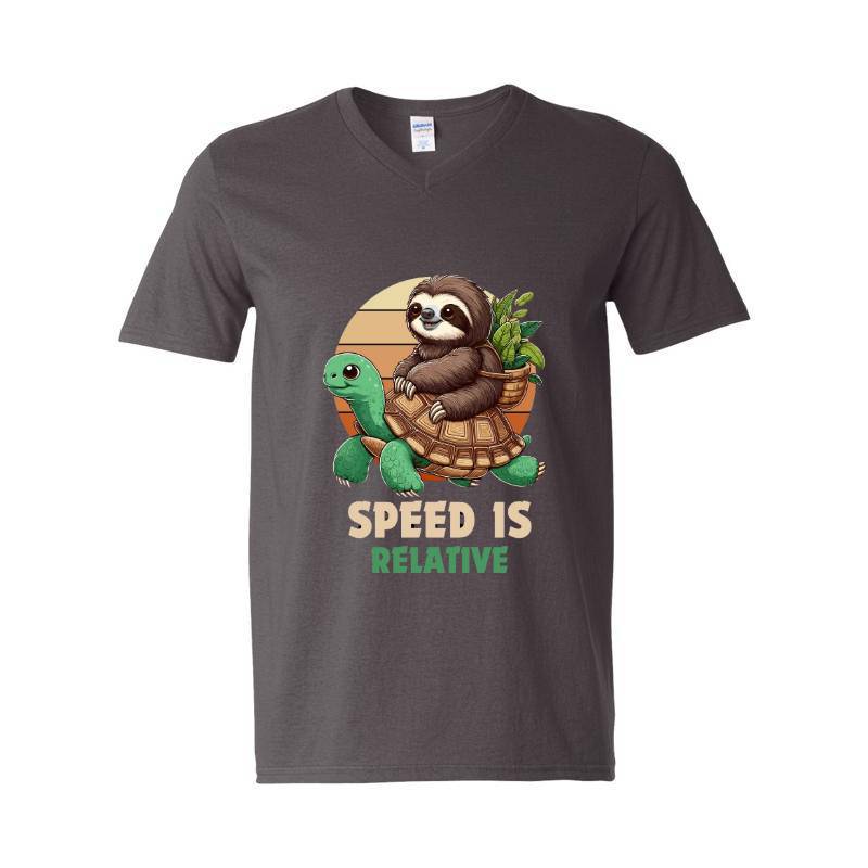 Speed Is Relative V-Neck T-Shirt
