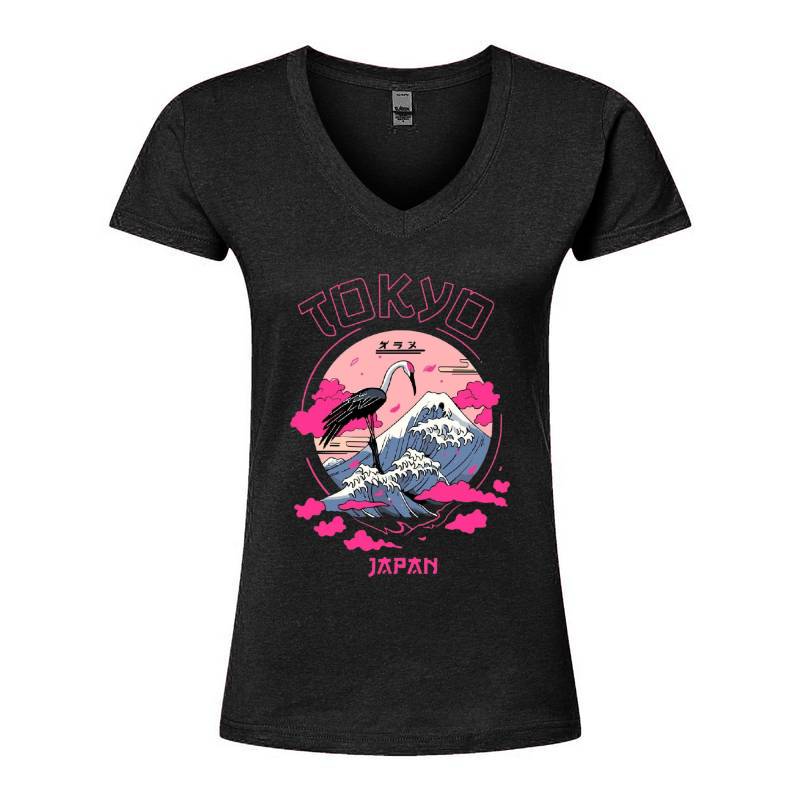 Tokyo Japan V-Neck T-Shirt