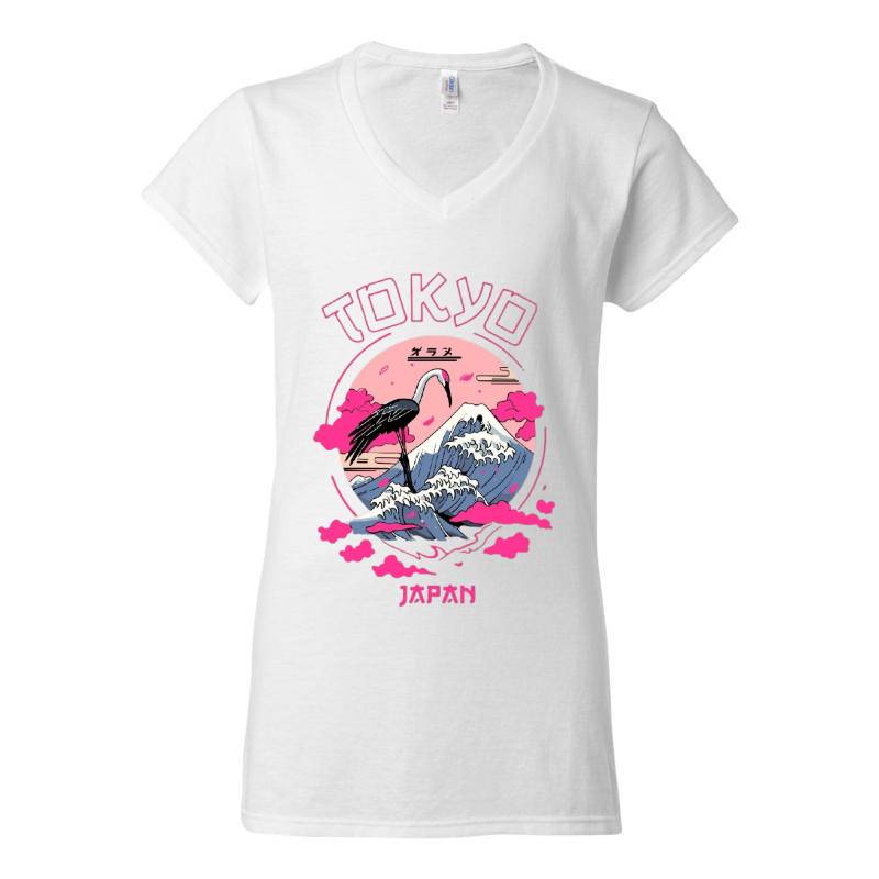 Tokyo Japan V-Neck T-Shirt