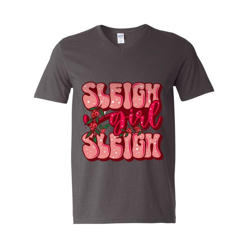 Sleigh Girl V-Neck T-Shirt