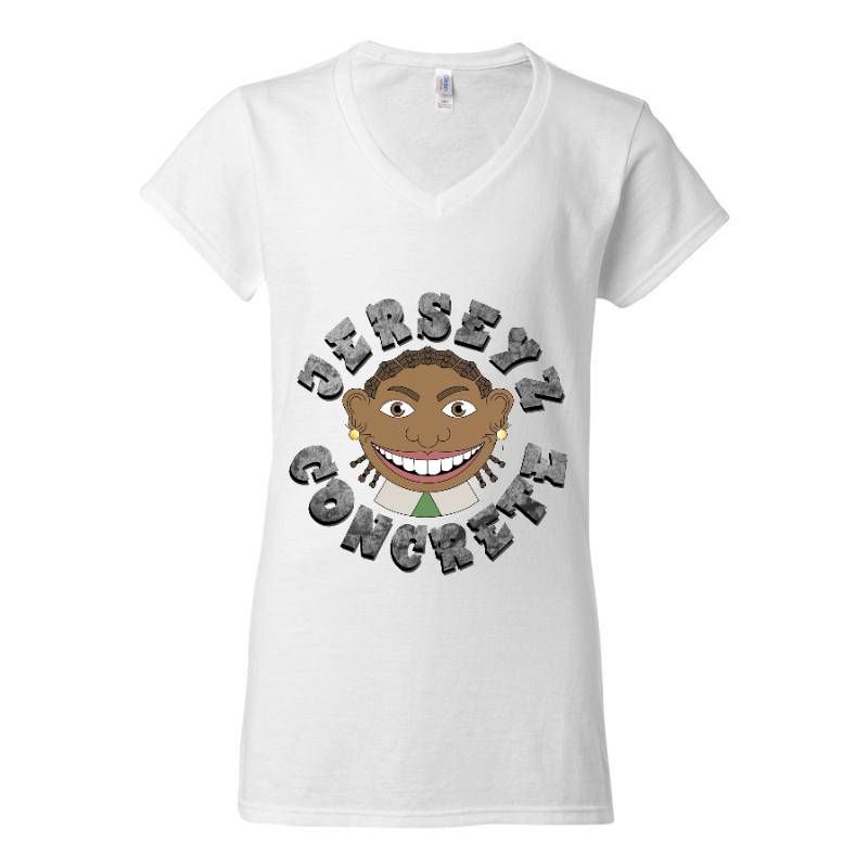 Jerseyz congrete V-Neck T-Shirt