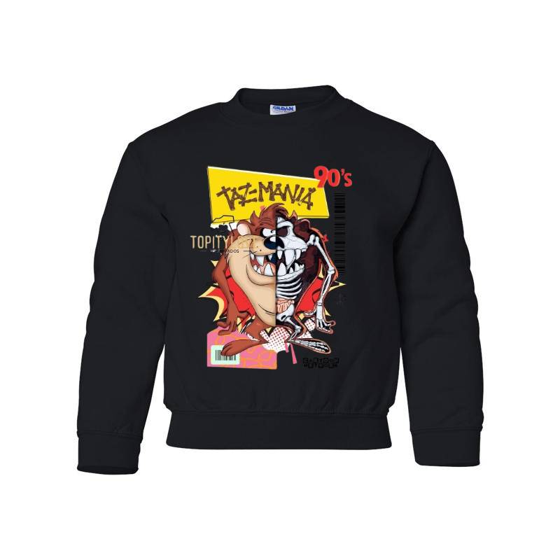Cartoon Youth Crewneck Sweatshirt 