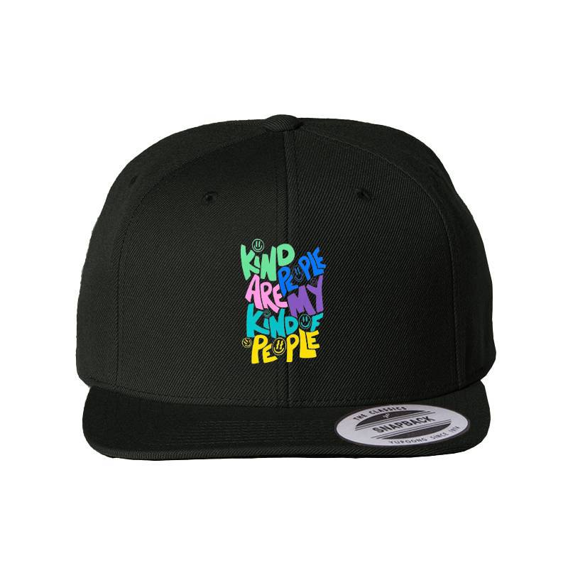 Kind People Snapback Cap
