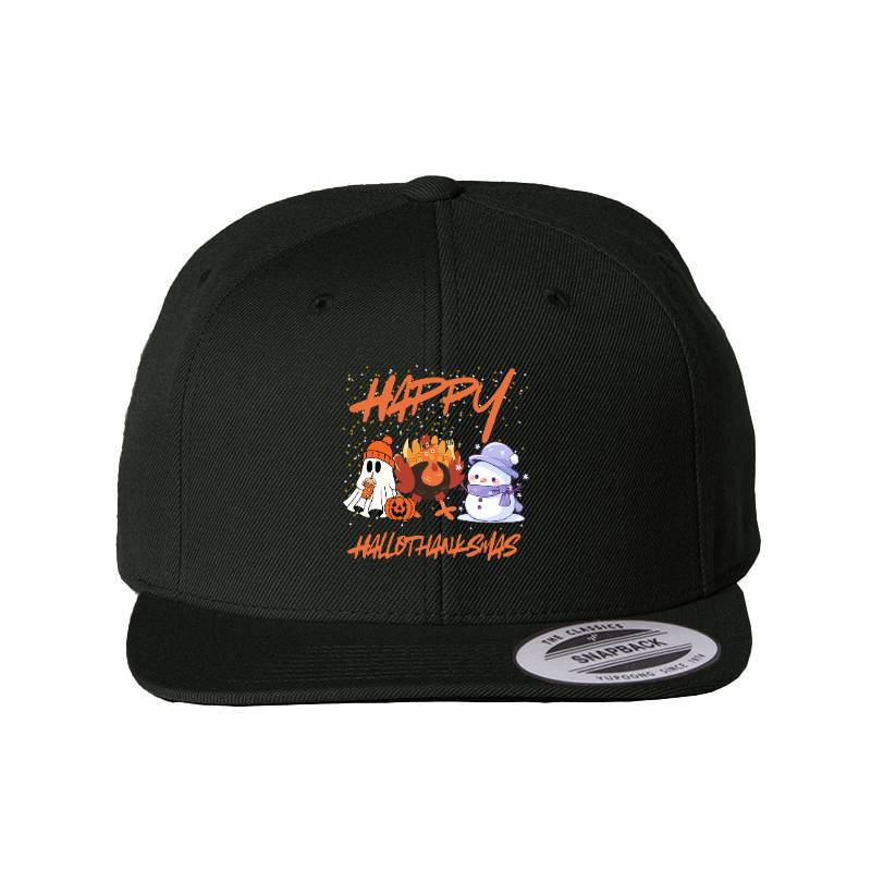 Happy Hallothanks Snapback Cap