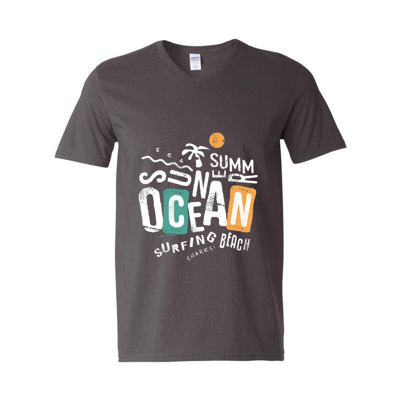 Ocean V-Neck T-Shirt