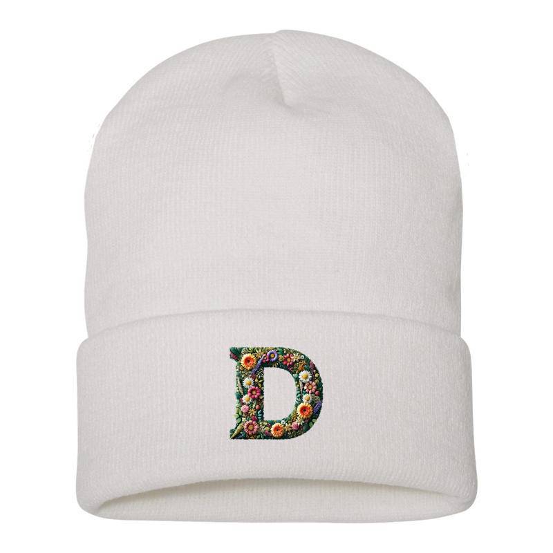 Letter D Beanie