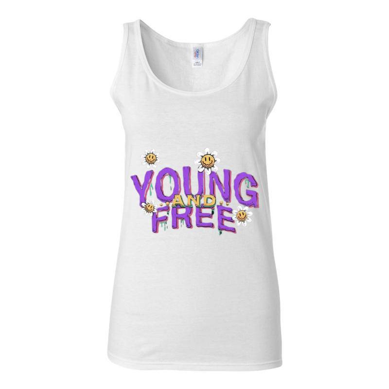Young And Free Tank Top T-Shirt