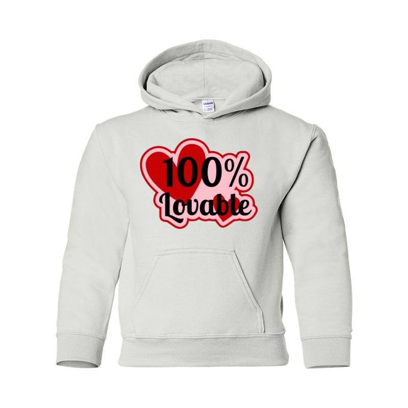 Valentine's Day Hooded Sweatshirt