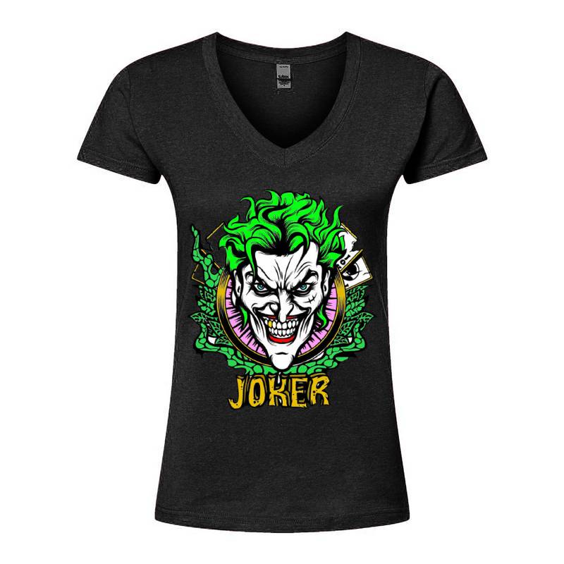 Jokerpng V-Neck T-Shirt