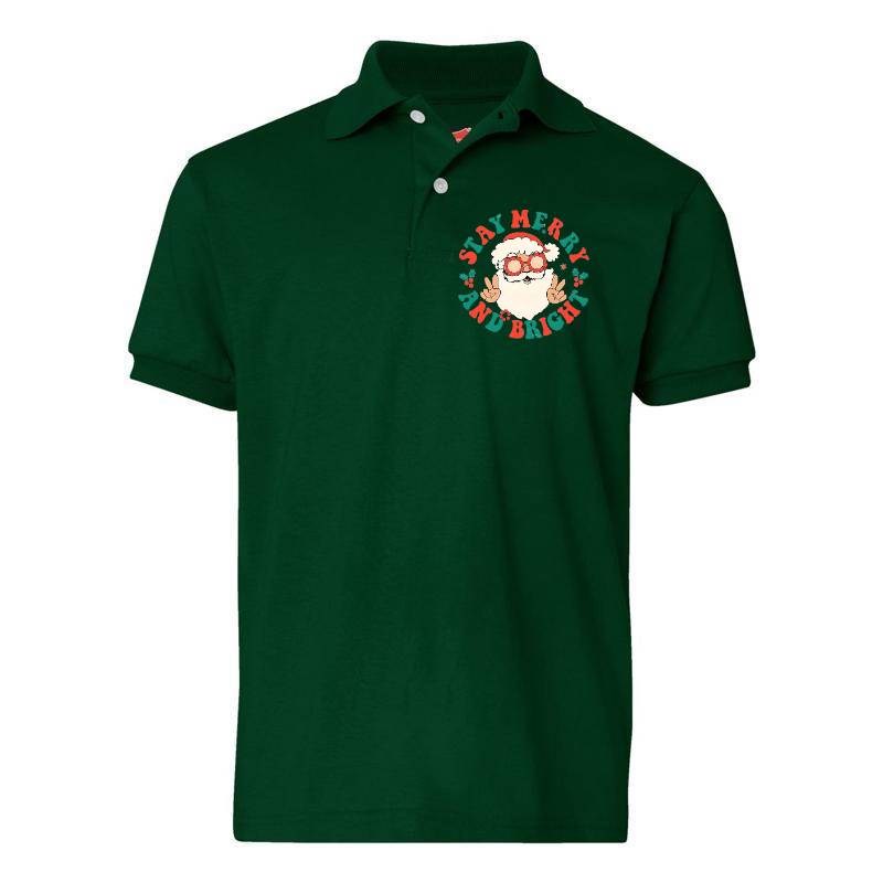 Cristmas Santa Polo T-Shirt