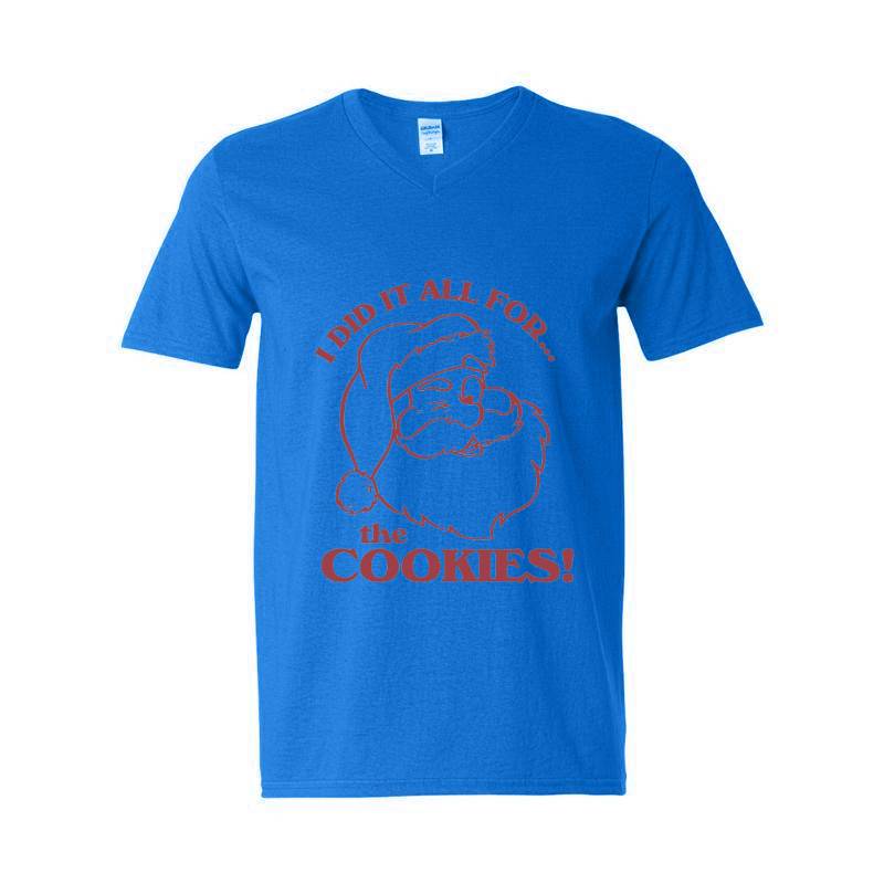 Cristmas Santa V-Neck T-Shirt