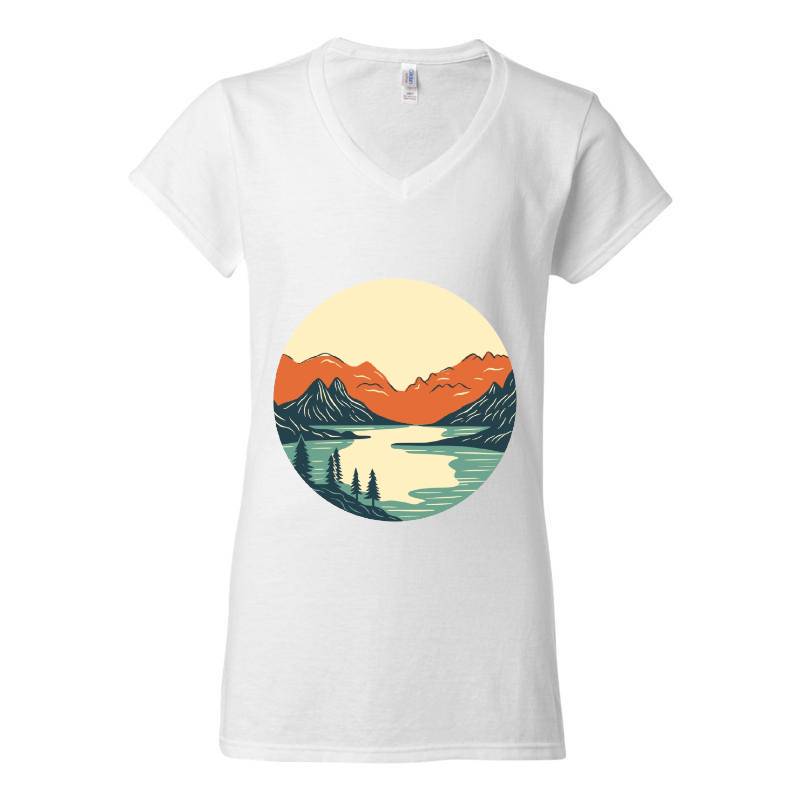 Nature V-Neck T-Shirt