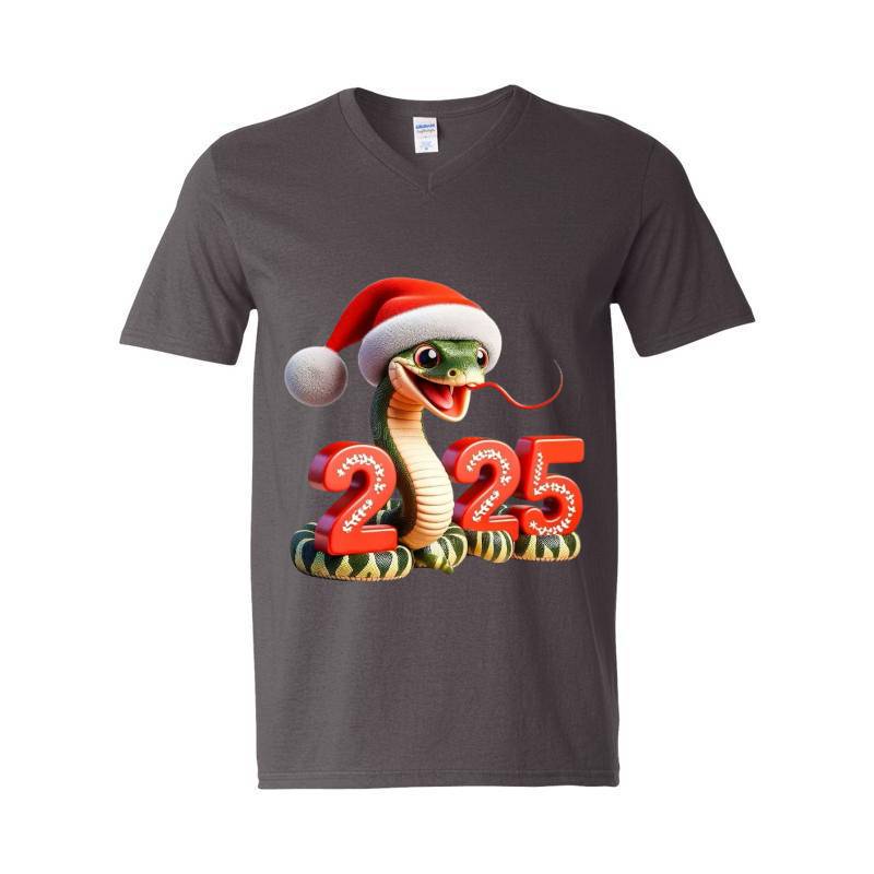 2025 Christmas V-Neck T-Shirt