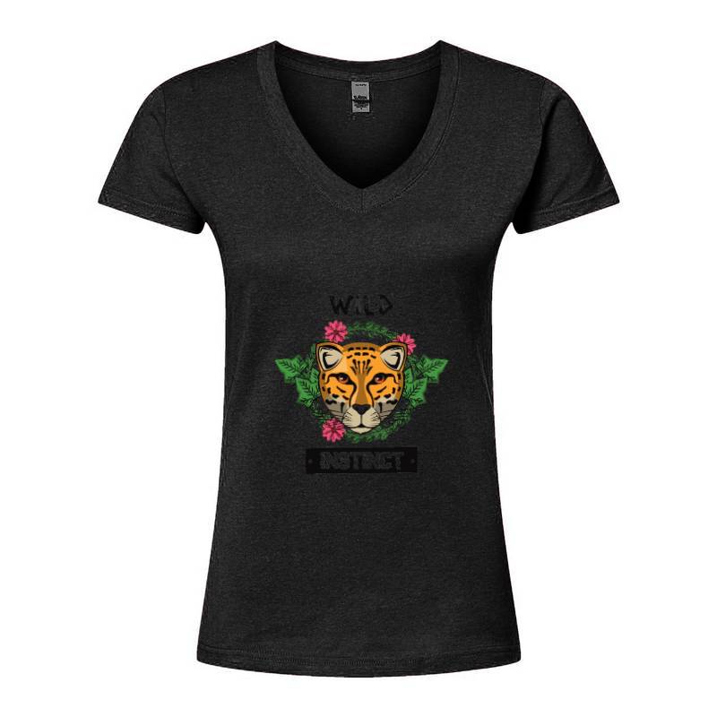 Tiger V-Neck T-Shirt