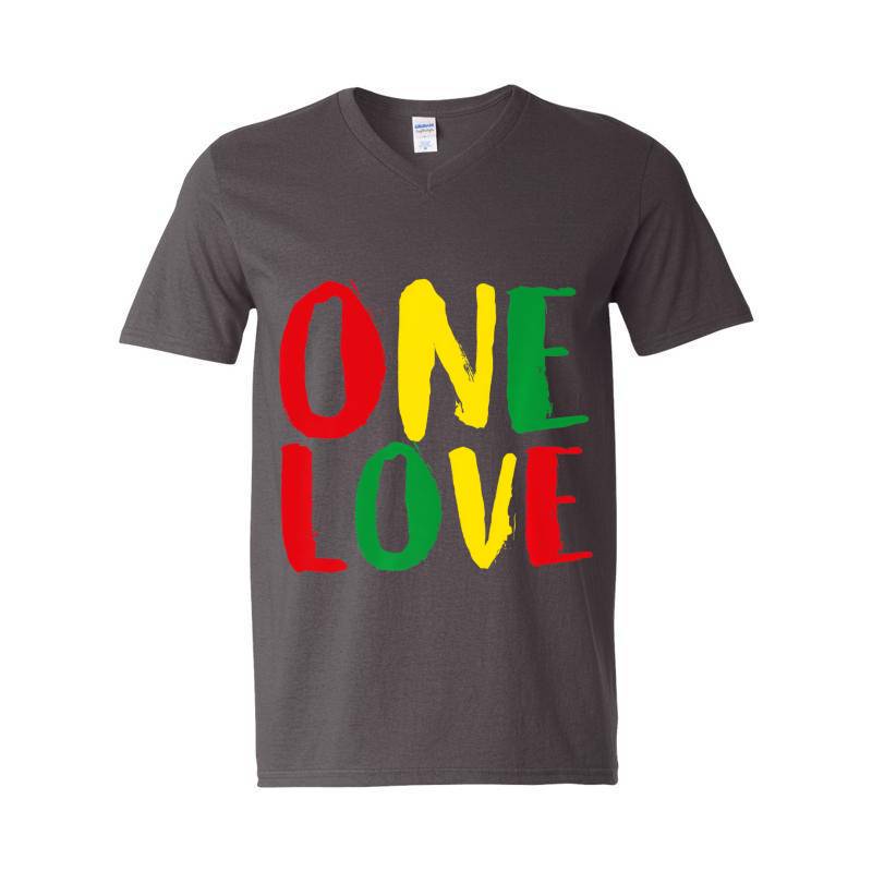 One love V-Neck T-Shirt