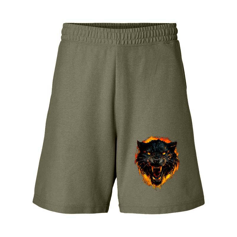 Night Wolf Ladies Fitted Short