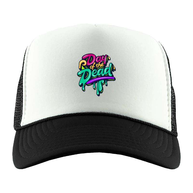 Day Of The Dead Trucker Hat