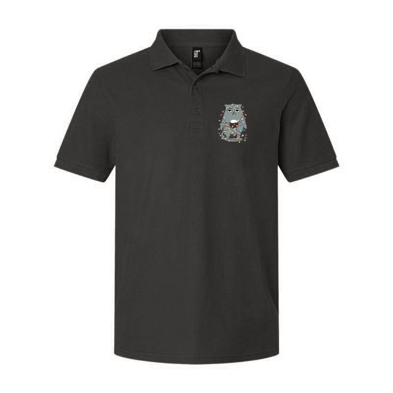 Cristmas cat Polo T-Shirt