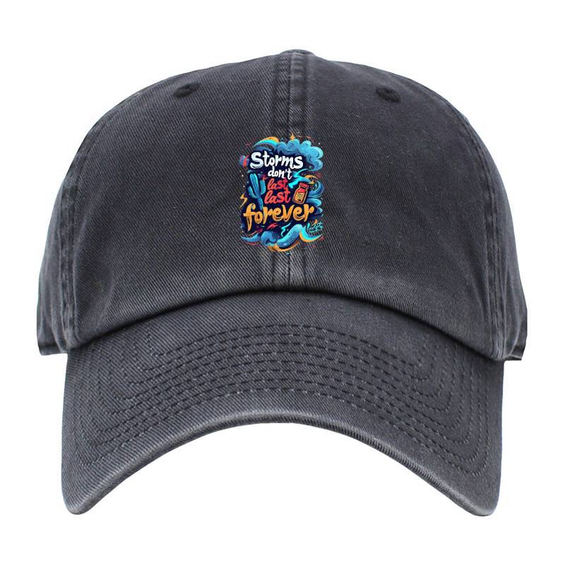 Storms Don't Last Baseball Cap