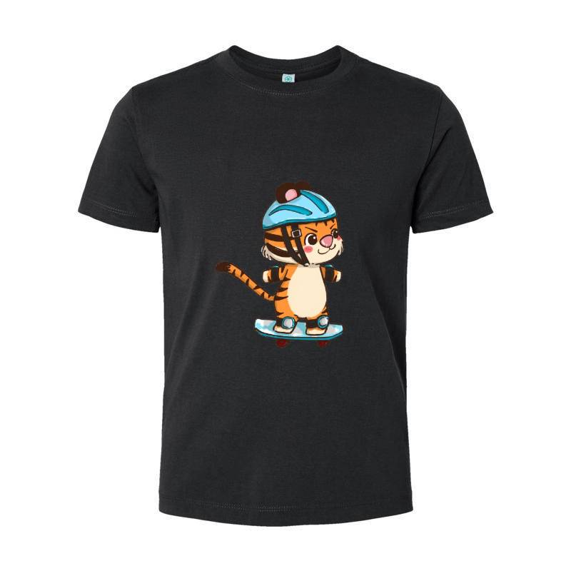 Skating Cat T-Shirt 