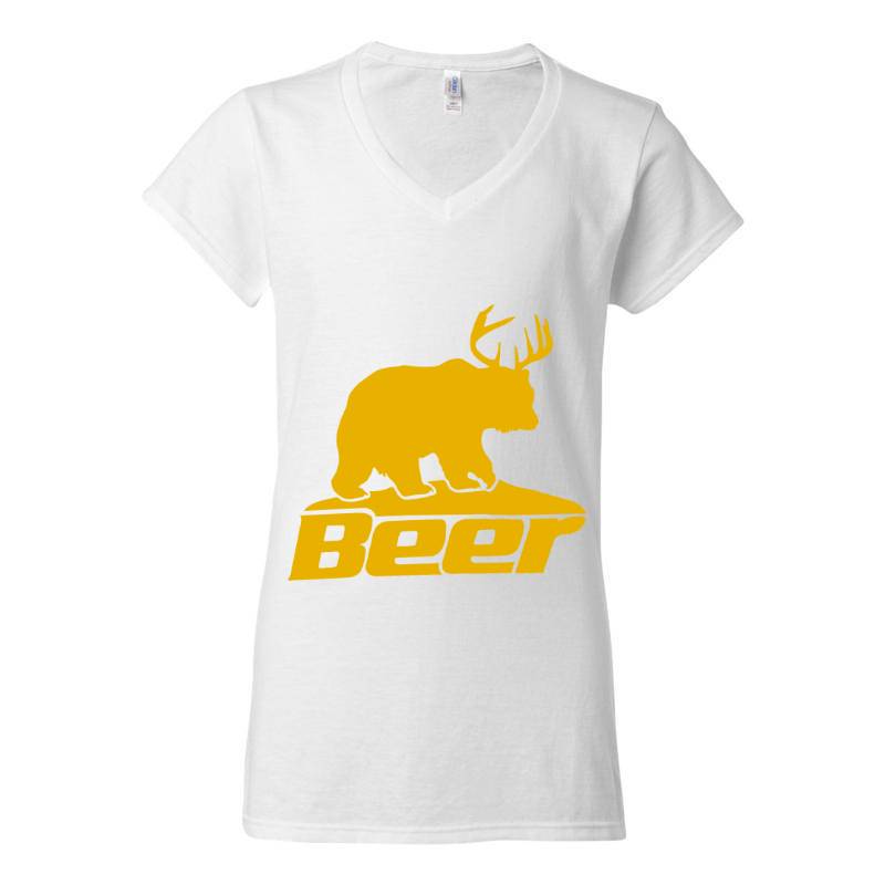 Beer V-Neck T-Shirt