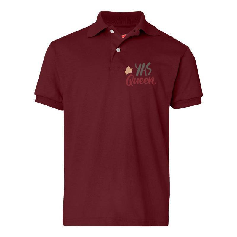 YAS QUEEN Polo T-Shirt