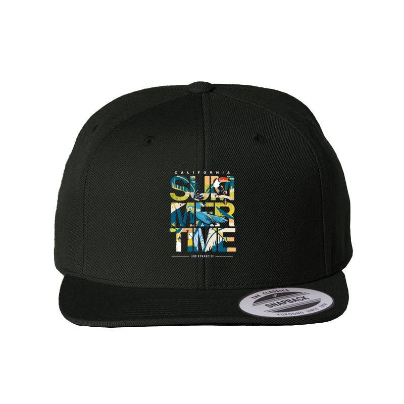 Summer Time Snapback Cap