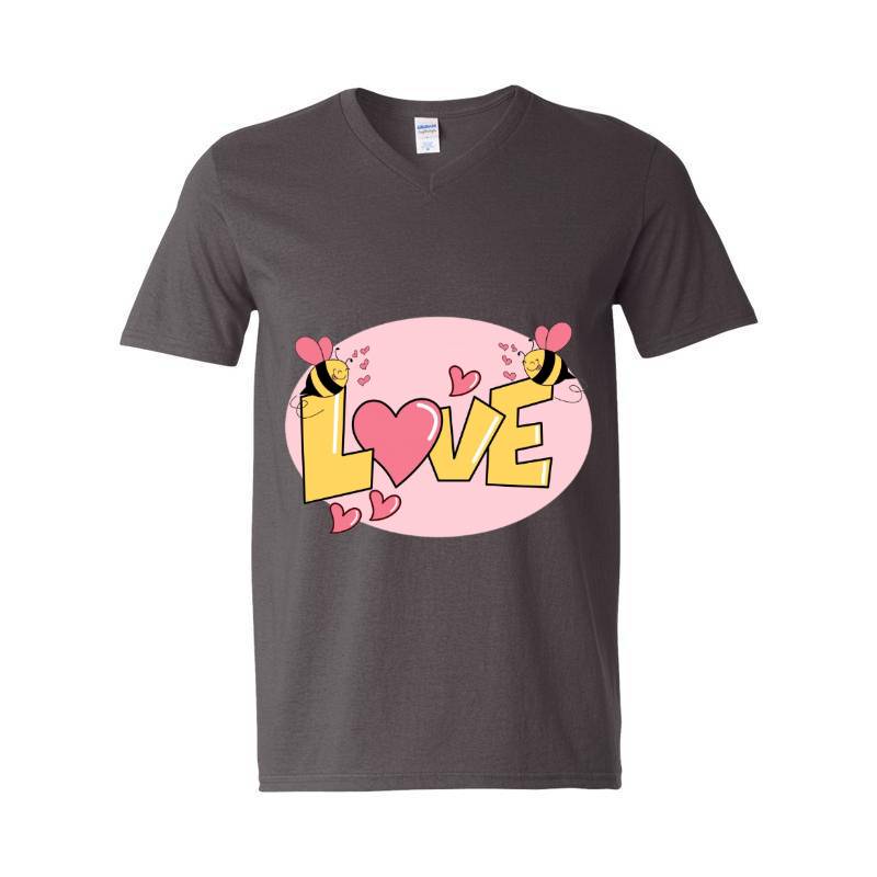 Valentine's Day V-Neck T-Shirt