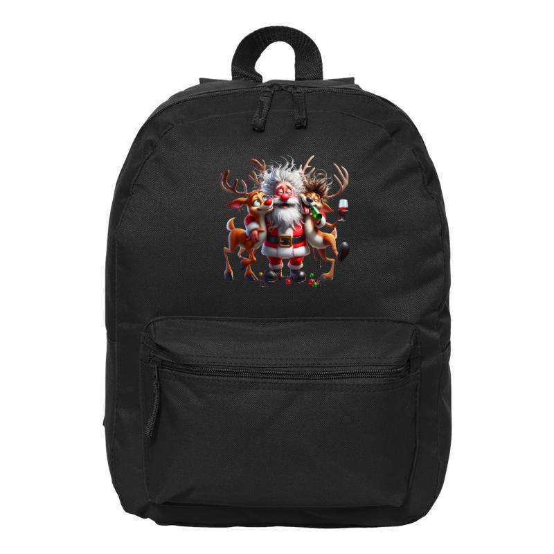 Drunk Santa Backpack