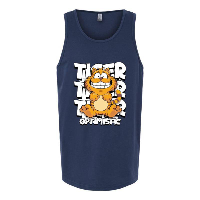 Tiger Optimistic Tank Top T-Shirt