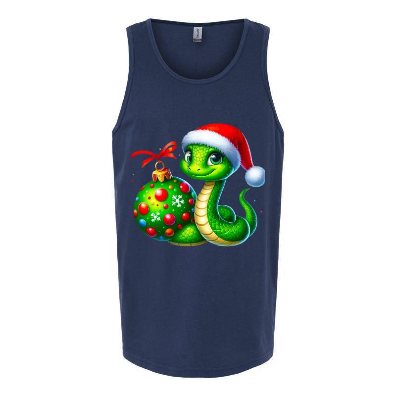 Christmas Snake Tank Top T-Shirt