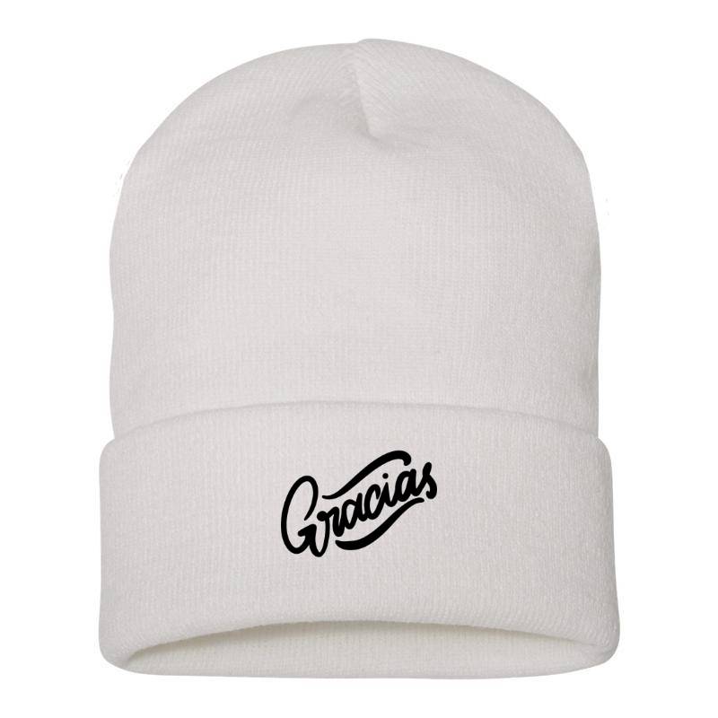 Gracias Black Beanie