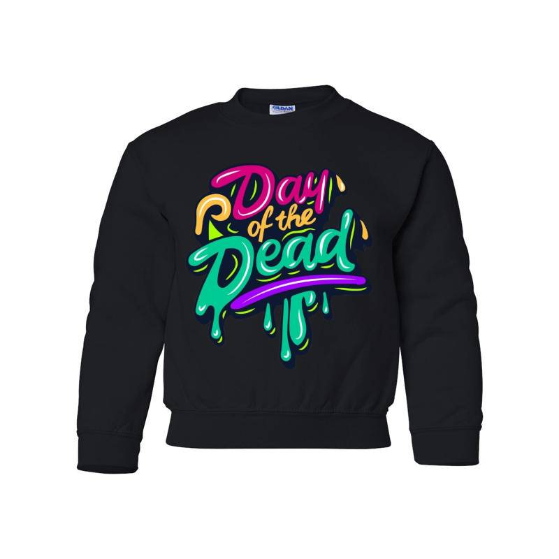 Day Of The Dead Youth Crewneck Sweatshirt 