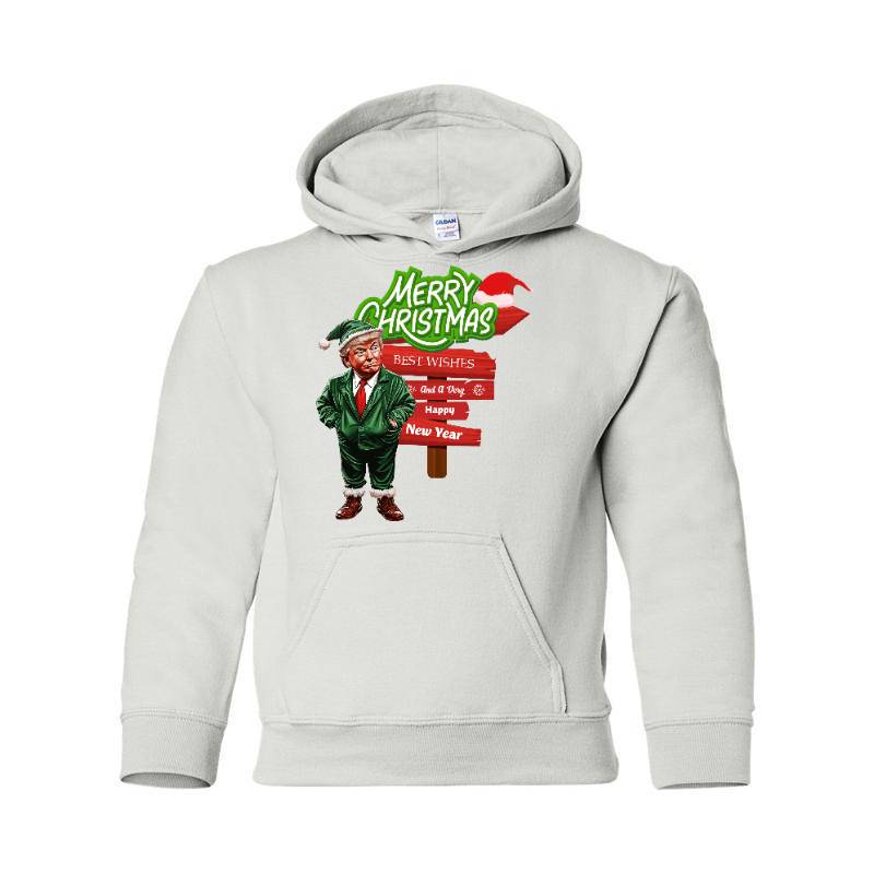 Merry Christmas Hooded Sweatshirt