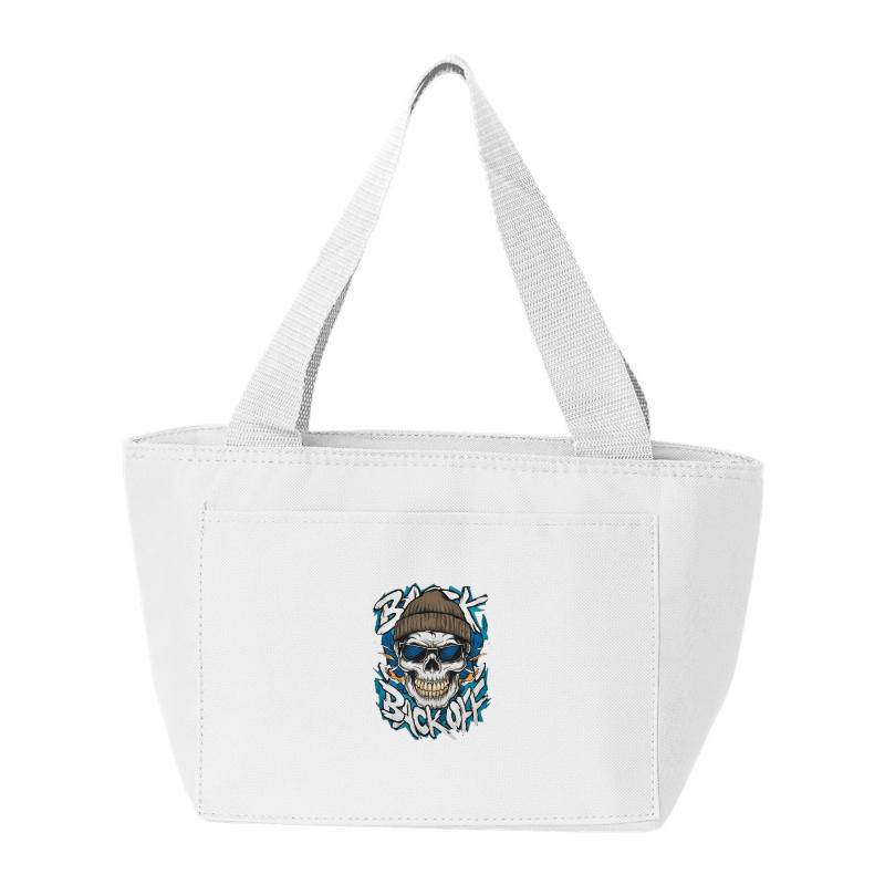 Back off Skull Cooler Bag