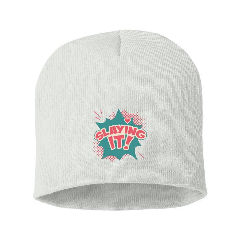 Slaying it! Beanie