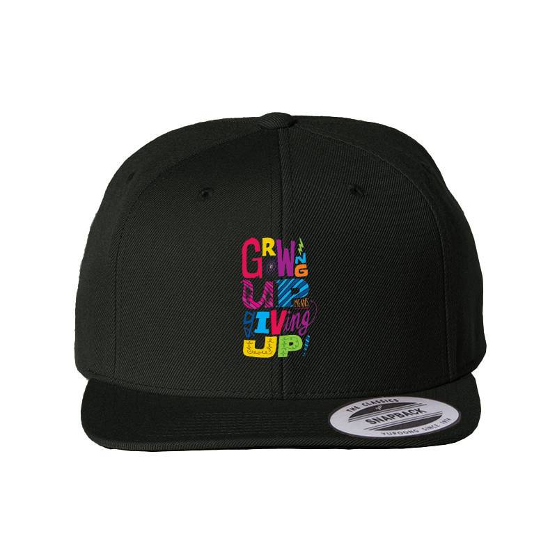 Growing Up Snapback Cap