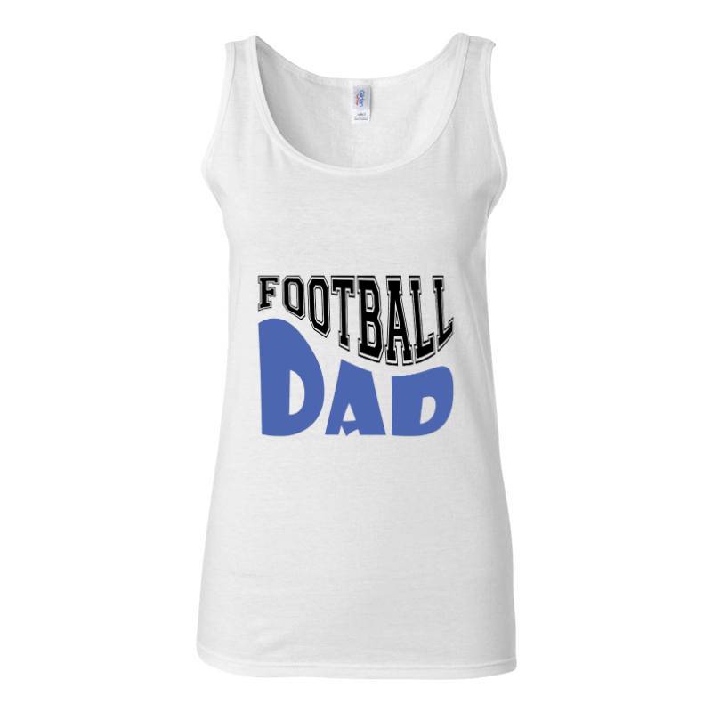 Football DAD Tank Top T-Shirt
