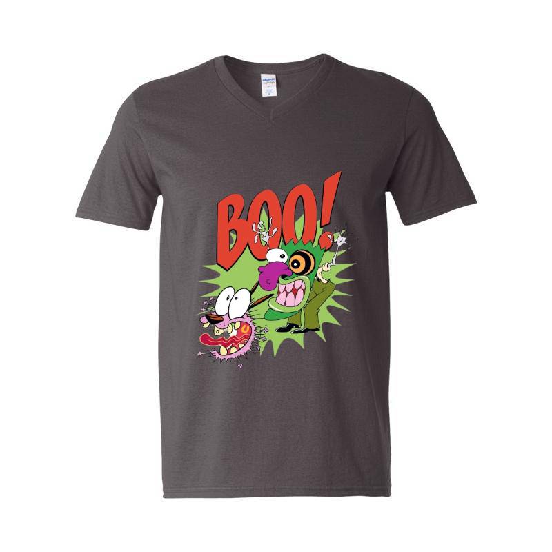 Boo V-Neck T-Shirt