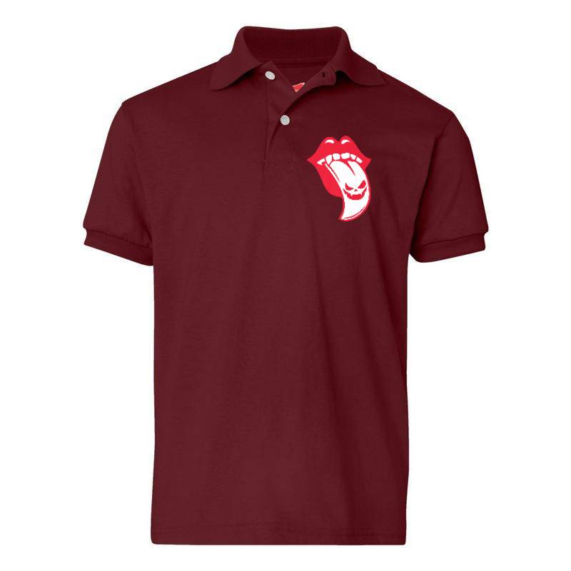 Tongue Out Polo T-Shirt