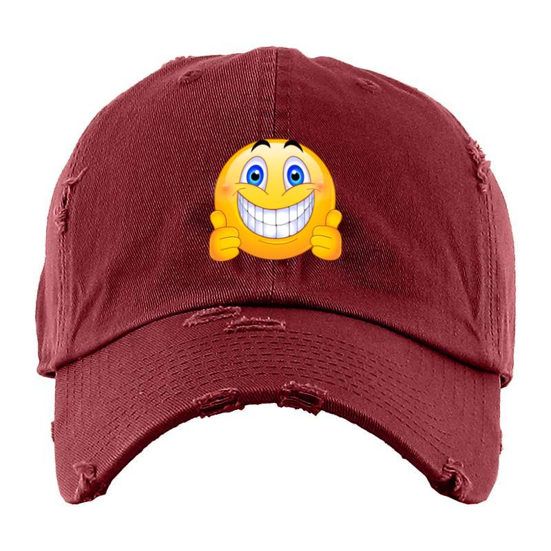 Smile Happy Yes Baseball Cap