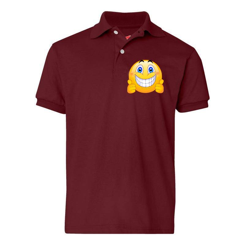 Smile Happy Yes Polo T-Shirt