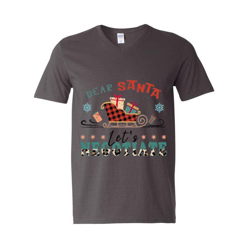 Santa V-Neck T-Shirt