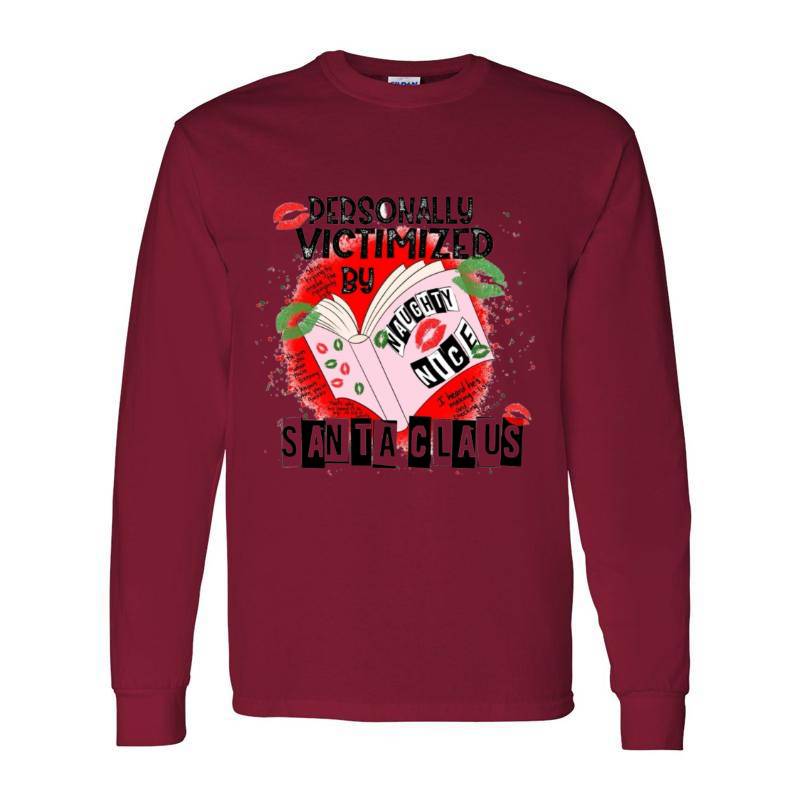 Cristmas Santa Long Sleeve Shirt