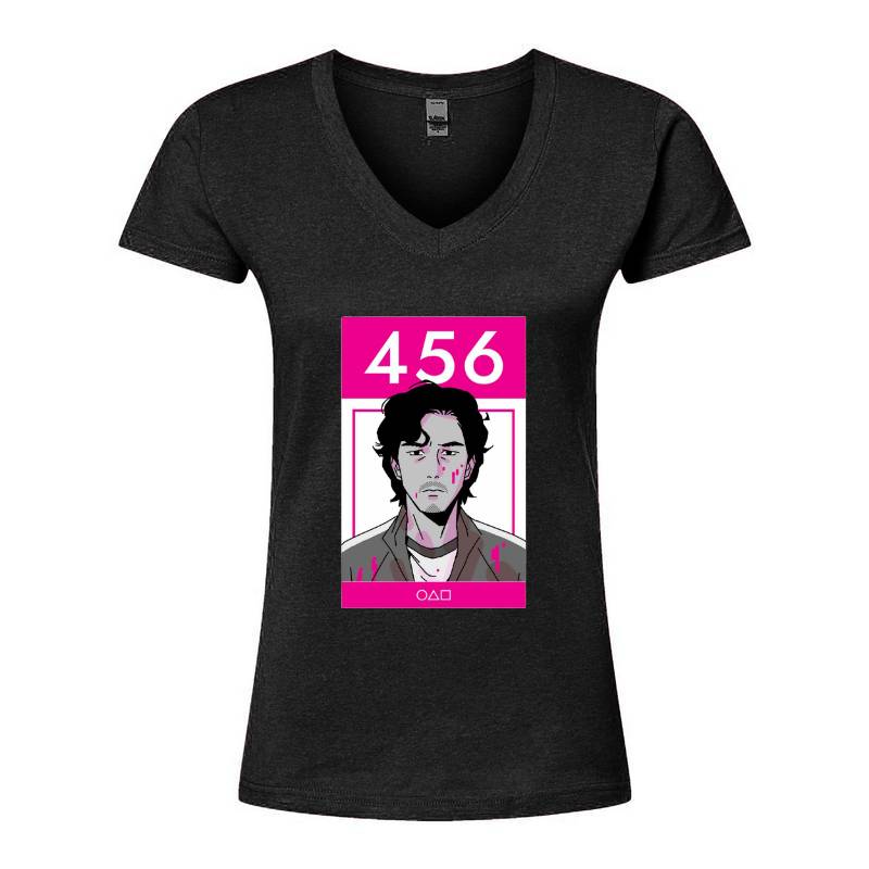 Squid Game V-Neck T-Shirt