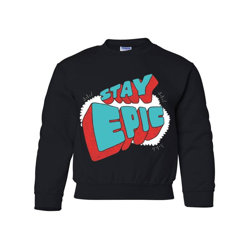 Stay Epic Youth Crewneck Sweatshirt 