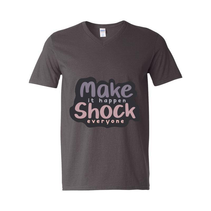 Make it V-Neck T-Shirt